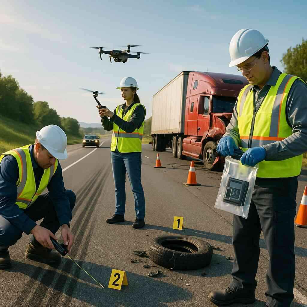 Truck Crash Evidence Tips from Personal Injury Law Locator