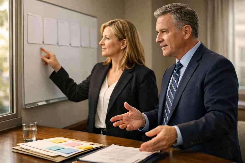 The trial path nobody sees until the settlement talks break down — Personal Injury Law Locator