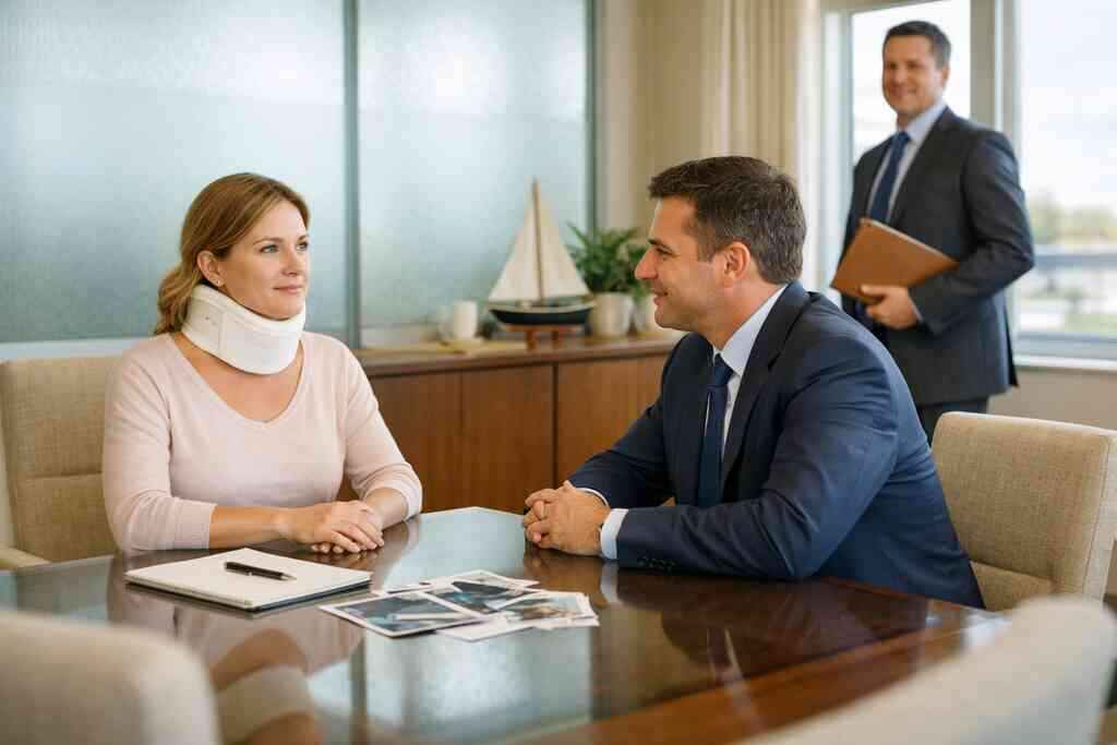 The consultation itself feels different when the injury is a car crash, fall, or medical mistake — Personal Injury Law L