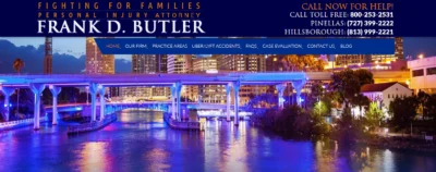 Frank D. Butler, P.A. - personal injury law firm in Pinellas Park, Florida